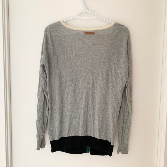 Birds of Paradis by Trovata Gray Cardigan - Picture 4 of 7